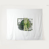 スチームパンクドラゴンフライビクトリアンアートメカニカル蒸気 タペストリー (正面(横))