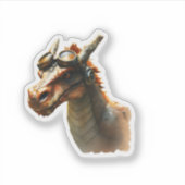 スチームパンクドラゴン シール (正面)