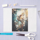 スチームパンクハミングバード 薄葉紙 (クラフト)