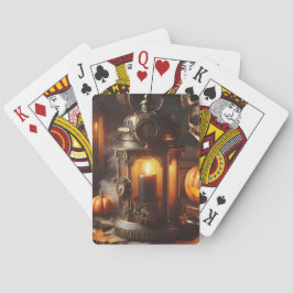 スチームパンクハロウィンブラックランタン トランプ