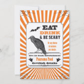 スチームパンクハローウィンパーティ招待状 招待状 (裏面)