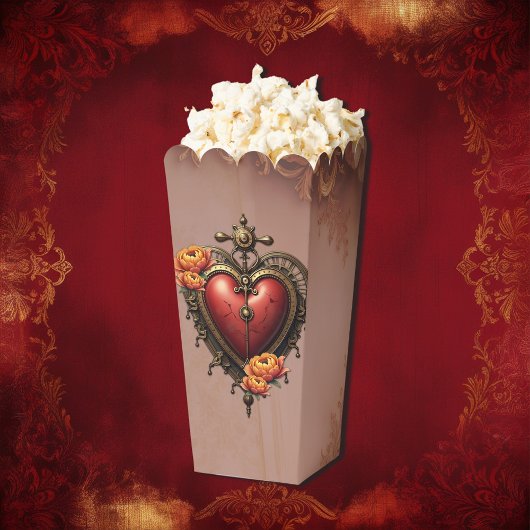 スチームパンクハートと花。 フェイバーボックス
