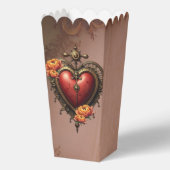 スチームパンクハートと花。 フェイバーボックス (裏面)