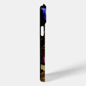 スチームパンクハート、ギア、宝石、蝶モノグラム Case-Mate iPhoneケース (裏面 / 右)