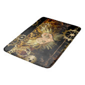 スチームパンクハート バスマット (アングル)