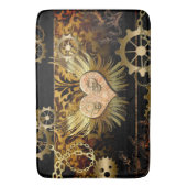 スチームパンクハート バスマット (正面縦)