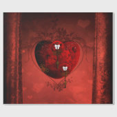 スチームパンクハート ラッピングペーパー (フラット)