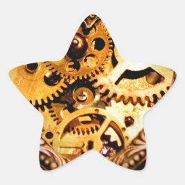 スチームパンクハート 星シール