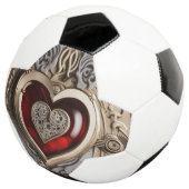 スチームパンクハート – 複雑な機械的愛 サッカーボール (3/4)