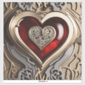 スチームパンクハート – 複雑な機械的愛 シール (シート)