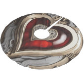 スチームパンクハート – 複雑な機械的愛 ブラッシュドポリエステルツリースカート (アングル)