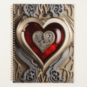 スチームパンクハート – 複雑な機械的愛 プランナー手帳 (正面)