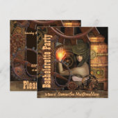 スチームパンクバチェロレッテ 招待状 (正面/裏面)