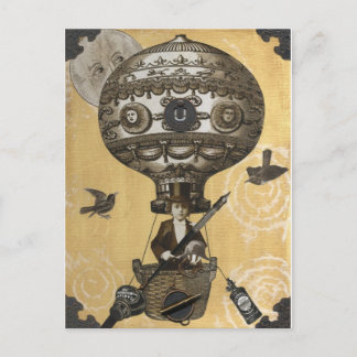 スチームパンクバルーン ポストカード