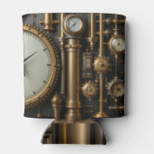 スチームパンクパイプとゲージクーラーボックス 缶クーラー (裏面)