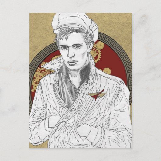 スチームパンクパンク ポストカード (正面)