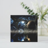 スチームパンクパーティの招待状パーソナライズされた 招待状 (スタンド正面)