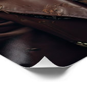 スチームパンクビクトリアンコスプレトップハットギア ポスター (コーナー)