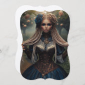 スチームパンクビクトリアンヴィンテージバラレディーブライド (正面/裏面)