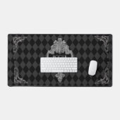 スチームパンクビクトリアンヴィンテージパーソナライズされた デスクマット (キーボード&マウス)