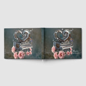 スチームパンクピアノ(ハート) ゲストブック (全面)