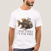 スチームパンクフィッシュTシャツ！ Tシャツ (正面)