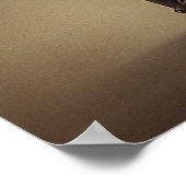 スチームパンクフクロウポスター ポスター (角)