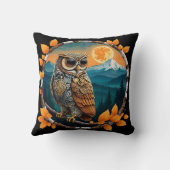 スチームパンクフクロウ山ベイカー， WA クッション (裏面)