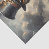 スチームパンクフクロウ – デコページ –  薄葉紙 (詳細)