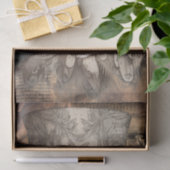 スチームパンクフクロウ 薄葉紙 (ギフト)