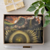 スチームパンクフラクタルファンタジー美女 薄葉紙 (ギフト)