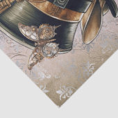 スチームパンクフランスのブルドッグバタフライ 薄葉紙 (詳細)