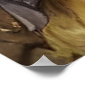 スチームパンクフランスのブルドッグ ポスター (角)