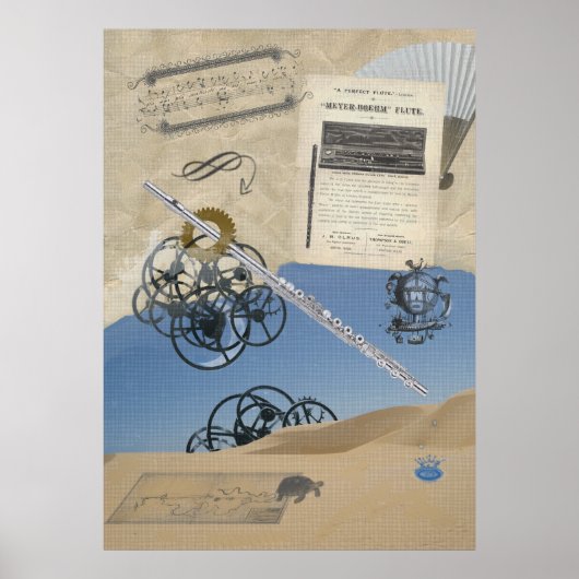 スチームパンクフルートファンタジー ポスター (正面)