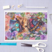 スチームパンクフローラカップ 薄葉紙 (クラフト)