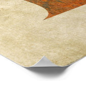 スチームパンクフローラレターL ポスター (角)