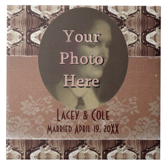 スチームパンクブラス&レース タイル (正面)