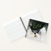 スチームパンクペルシャ猫 ノートブック (内部)