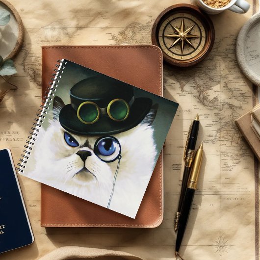 スチームパンクペルシャ猫 ノートブック
