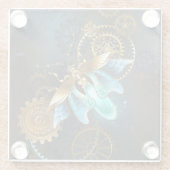 スチームパンクホタル ガラスコースター (裏面)