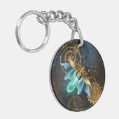 スチームパンクホタル キーホルダー (正面左)