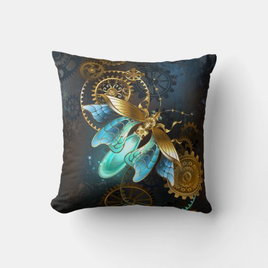 スチームパンクホタル クッション (正面)