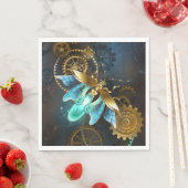 スチームパンクホタル スタンダードランチョンナプキン (インサイチュ)