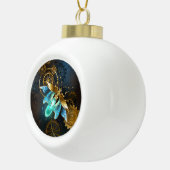 スチームパンクホタル セラミックボールオーナメント (右)