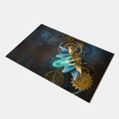 スチームパンクホタル ドアマット (アングル)