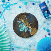 スチームパンクホタル ペーパープレート (パーティー)