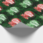 スチームパンクホリデイアンドクリスマス ラッピングペーパー (角)