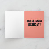 スチームパンクマウス誕生日グリーティングカード カード (内部)