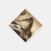 スチームパンクマッターホルン スタンダードカクテルナプキン (角)