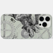 スチームパンクムース野生生物 Case-Mate iPhoneケース (裏面 (横))